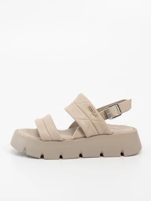 Sandały na platformie Replay beżowy