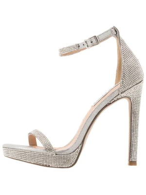 Sandały na platformie Steve Madden srebrny