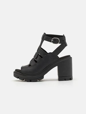 Sandały na platformie Timberland czarny