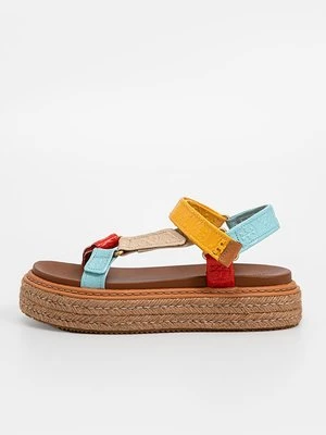 Sandały na platformie TORY BURCH