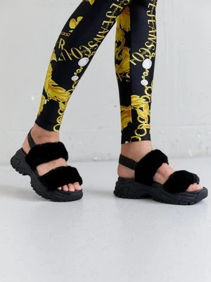 Sandały na platformie Versace Jeans Couture