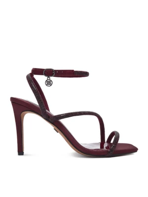 Sandały Nine West CEO-Y3113-1 Bordowy