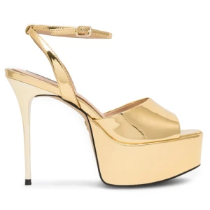 Sandały Nine West CHANDA ZL23031CC Złoty