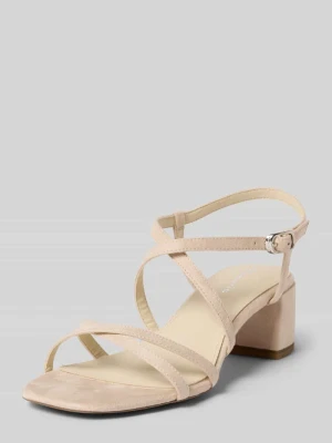 Sandały o wyglądzie aksamitu tamaris