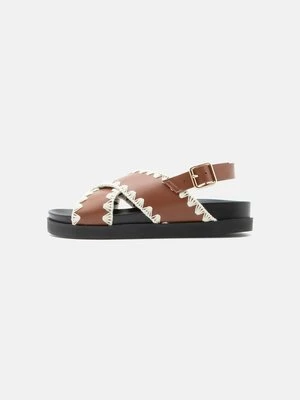 Sandały ONLY SHOES By Zalando koniakowy