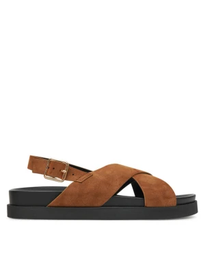 Sandały ONLY Shoes Onlminnie 2 15253212 Brązowy