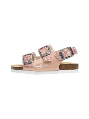 Sandały Pepe Jeans pomarańczowy