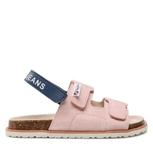 Sandały Pepe Jeans Berlin Girl Strap PGS90179 Różowy