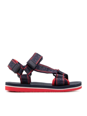 Sandały Pepe Jeans Pool Tape Boys PBS90043 Granatowy