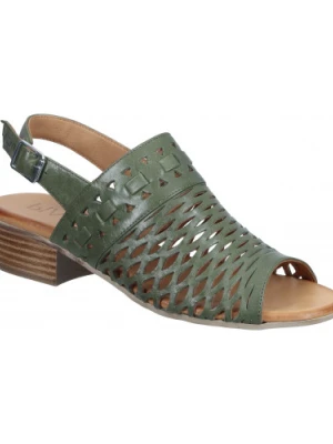 SANDAŁY PIAZZA - 910055-07 GREEN