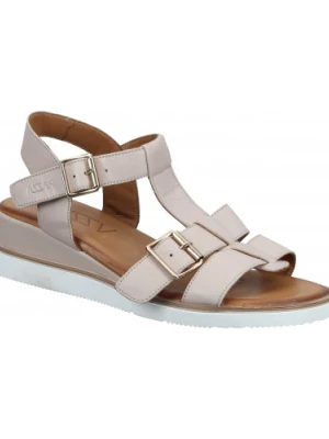 SANDAŁY PIAZZA - 910268-08 BEIGE