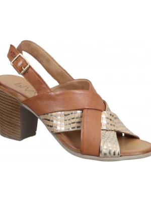 SANDAŁY PIAZZA - 910275-21 BROWN