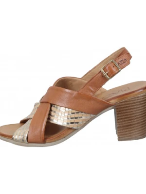 SANDAŁY PIAZZA - 910275-21 BROWN