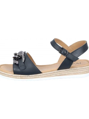 SANDAŁY PIAZZA - 910282-01 BLACK