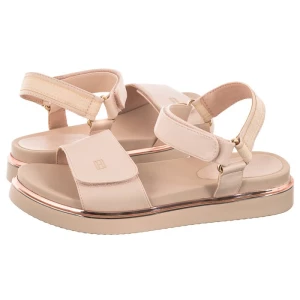 Sandały Platform Velcro Sandal Pink T3A2-32759-0371 302 (TH736-a) Tommy Hilfiger