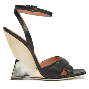 Sandały Pollini SA1602AE1ITEZ000 Czarny