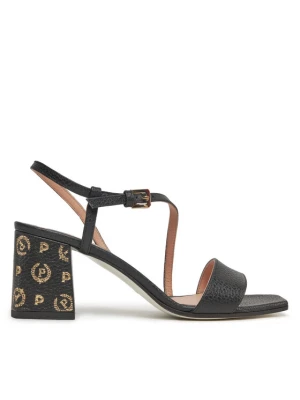 Sandały Pollini SA16116C1ITDP000 Czarny