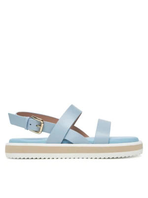 Sandały Pollini SA16483G0MTC0712 Błękitny Niebieski jasny
