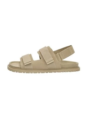 Sandały PULL&BEAR beżowy