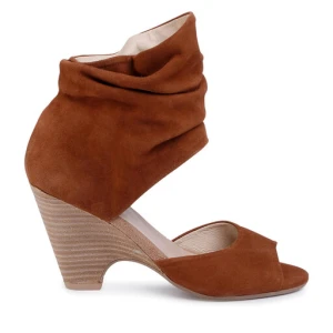 Sandały QUAZI QZ-21-04-000718 Brązowy