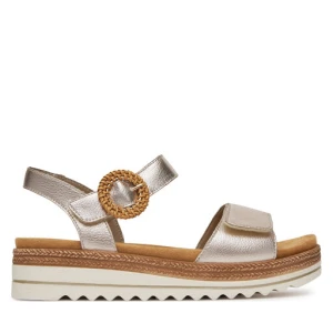 Sandały Remonte D0Q52-31 Złoty