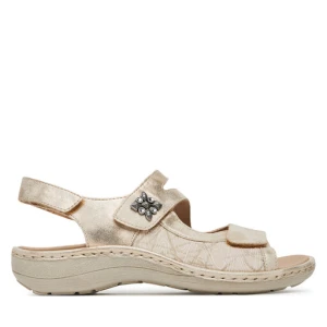 Sandały Remonte D7647-94 Złoty