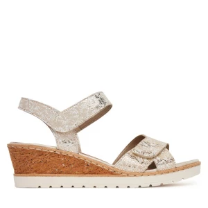 Sandały Remonte R6252-91 Złoty