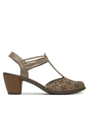 Sandały Rieker 40966-64 Szary