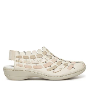 Sandały Rieker 413V8-60 Beżowy