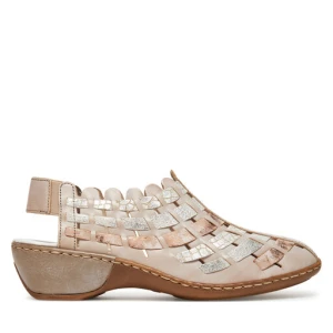 Sandały Rieker 47156-43 Beżowy