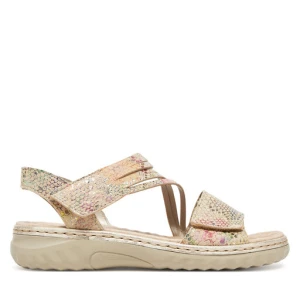 Sandały Rieker 60464-90 Beżowy