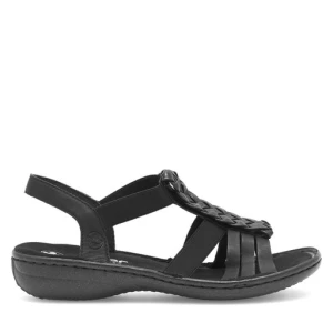 Zdjęcie produktu Sandały Rieker 60809-00 Czarny