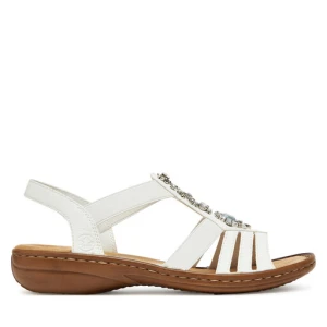 Sandały Rieker 60839-80 Biały