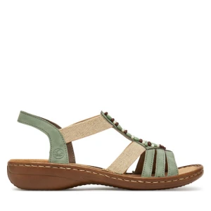 Sandały Rieker 60851-52 Zielony