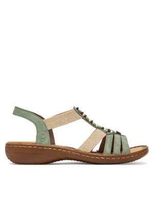 Sandały Rieker 60851-52 Zielony