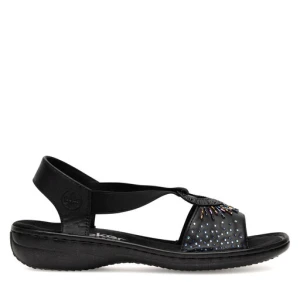 Sandały Rieker 60880-00 Czarny