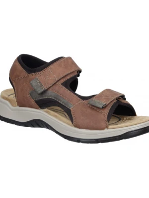 SANDAŁY RIEKER - 610033-02 BROWN