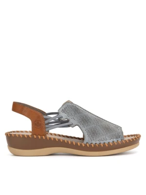 Sandały Rieker 61359-14 Szary