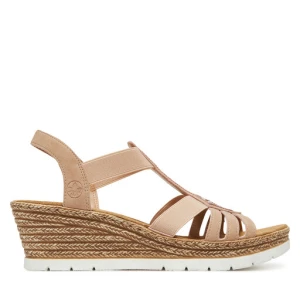 Sandały Rieker 61913-31 Różowy