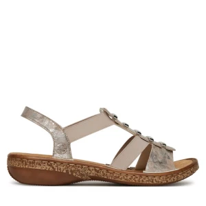 Sandały Rieker 62850-90 Szary