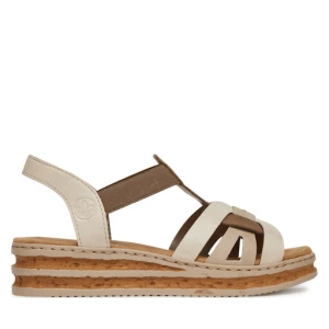Sandały Rieker 62918-62 Biały