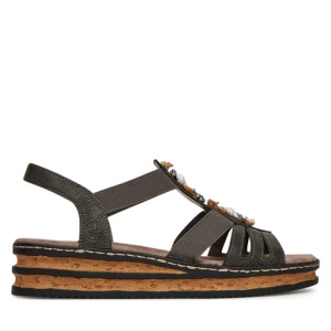 Sandały Rieker 62949-45 Szary