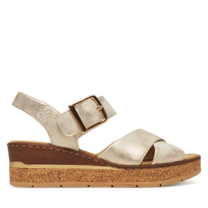 Sandały Rieker 63795-60 Beżowy