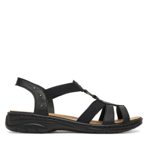 Sandały Rieker 64574-00 Czarny