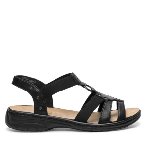 Sandały Rieker 64574-00 Czarny