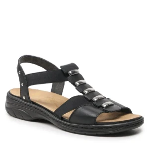 Sandały Rieker 64580-00 Czarny