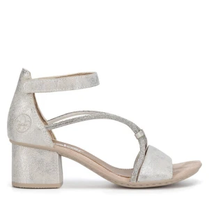 Sandały Rieker 64654-40 Srebrny