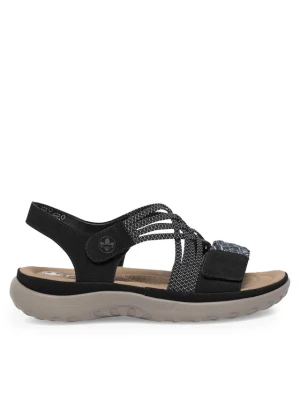 Sandały Rieker 64889-00 Czarny