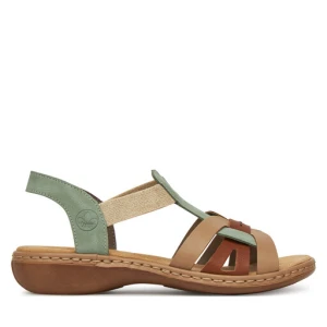 Sandały Rieker 65918-52 Zielony