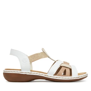 Sandały Rieker 65918-81 Biały